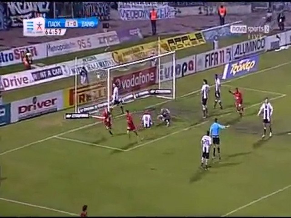 ΠΑΟΚ ΞΑΝΘΗ 2-1