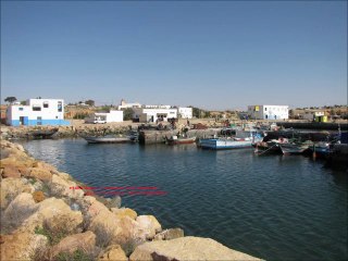 Skhira, les ports, falaises الجرف. الميناء  Avril 2011