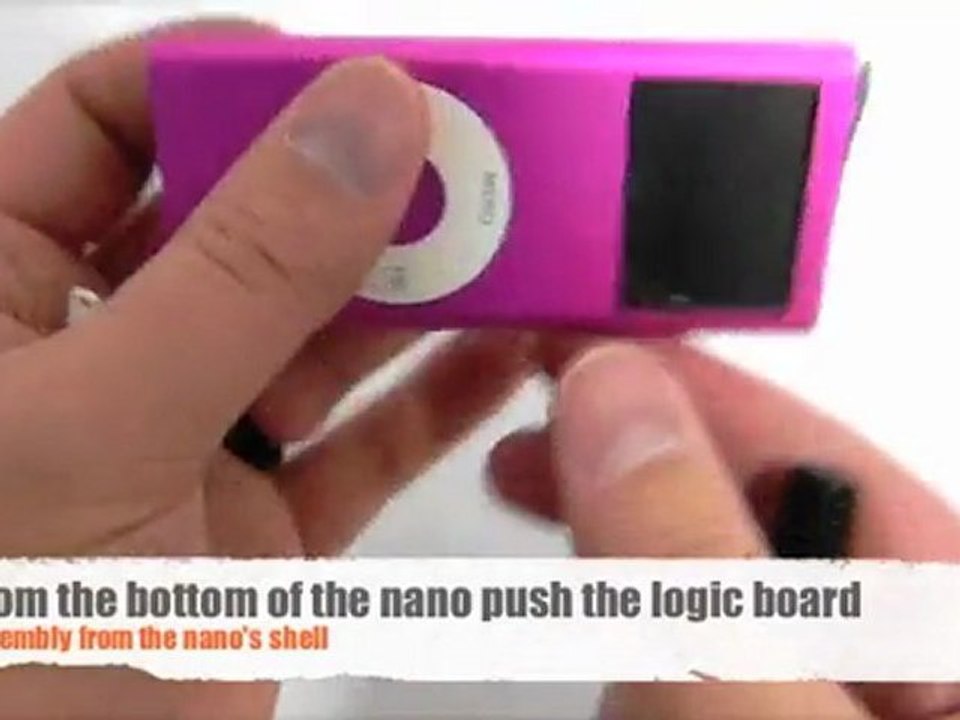 How to install a iPod Nano 2nd Generation Battery video Dailymotion