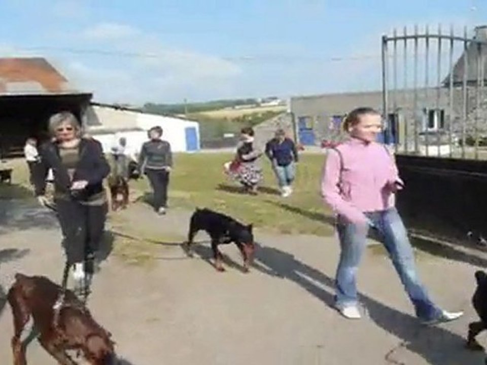 départ pour la plage