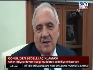 bedelliye imkan yok