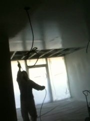 demonstration airless plafond