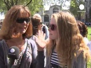 Londra: migliaia di turisti per William e Kate