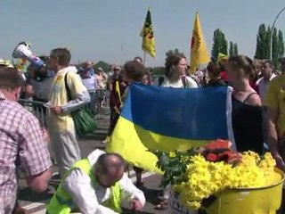 Alsace: Nicolas Hulot à la manifestation pour la fin du nucléaire
