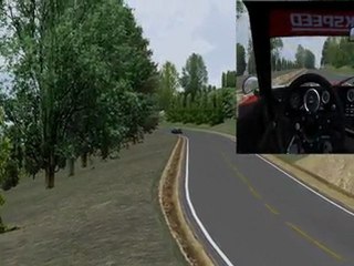 Ford Capri bi-turbo sur charade 70