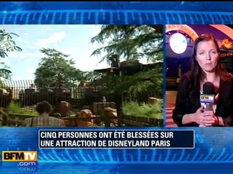 Un blessé grave dans un accident à Disneyland