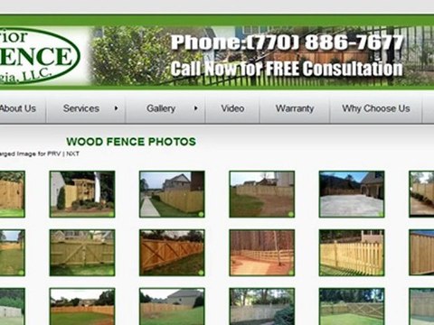**Coupon** Atlanta Georgia Fence Company: Call 770-886-7677