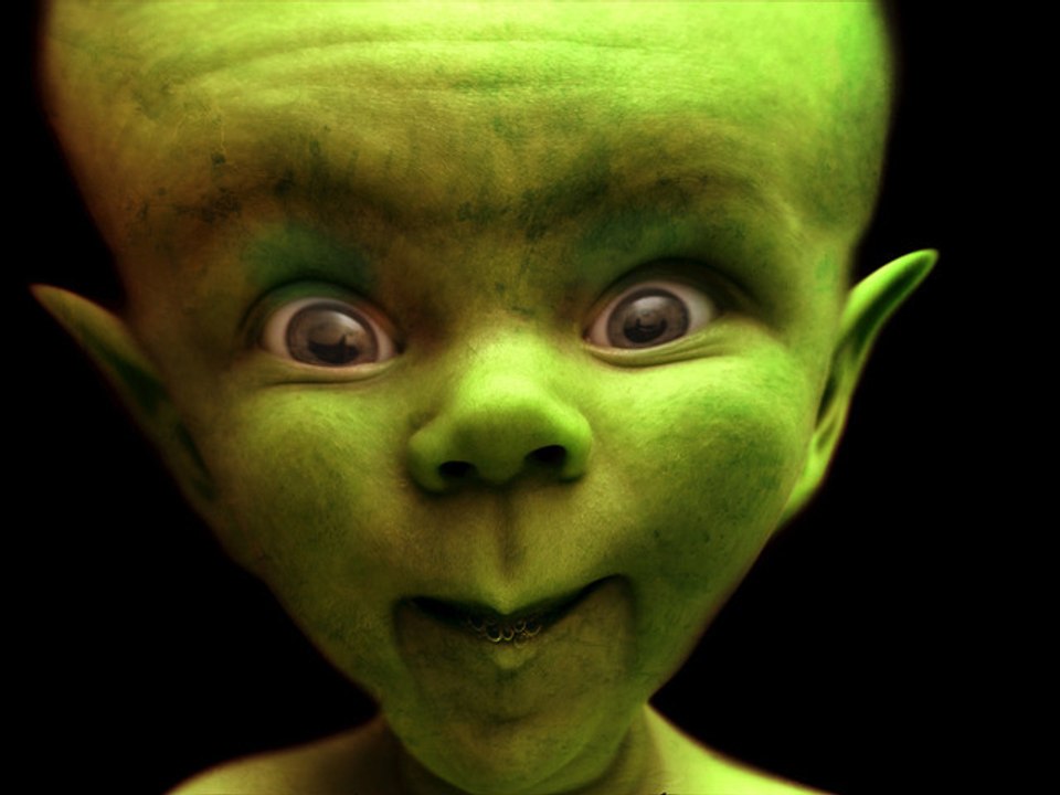 Tutoriel photoshop cs5 creer un bebe martien