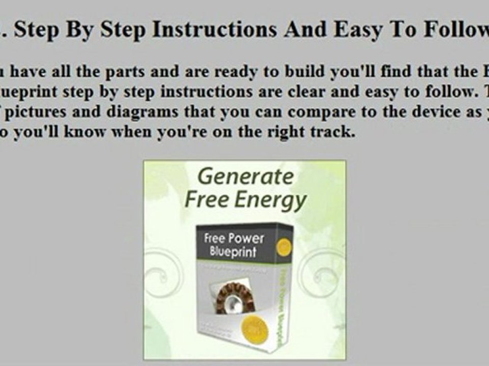 Free Power Blueprint Review , Puts You in Charge of Your Power