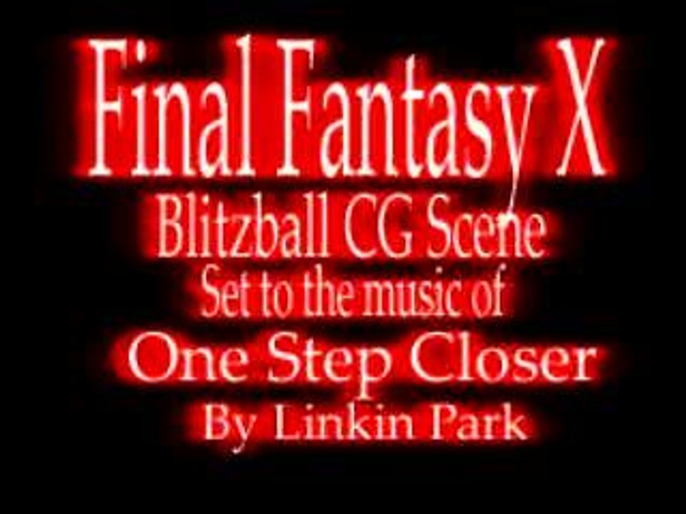 amv Final Fantasy X Linkin Park