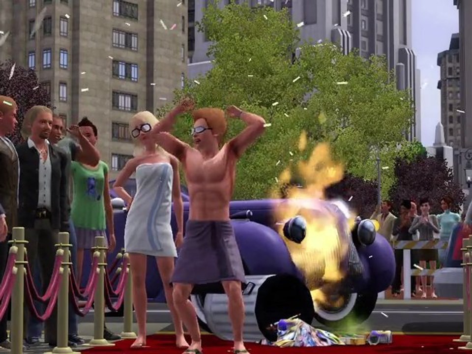 Les Sims 3 - Parodie du mariage royal