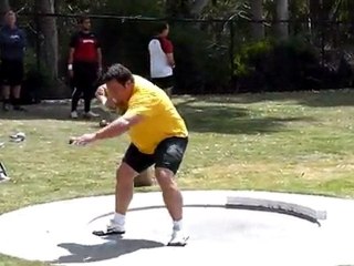 Athlé lancer poids Dylan Armstrong 21.72m at UCSD 2011