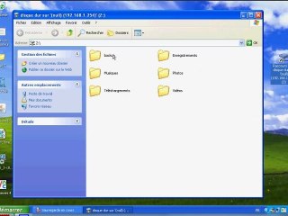 Sauvegarde et restauration avec windows xp