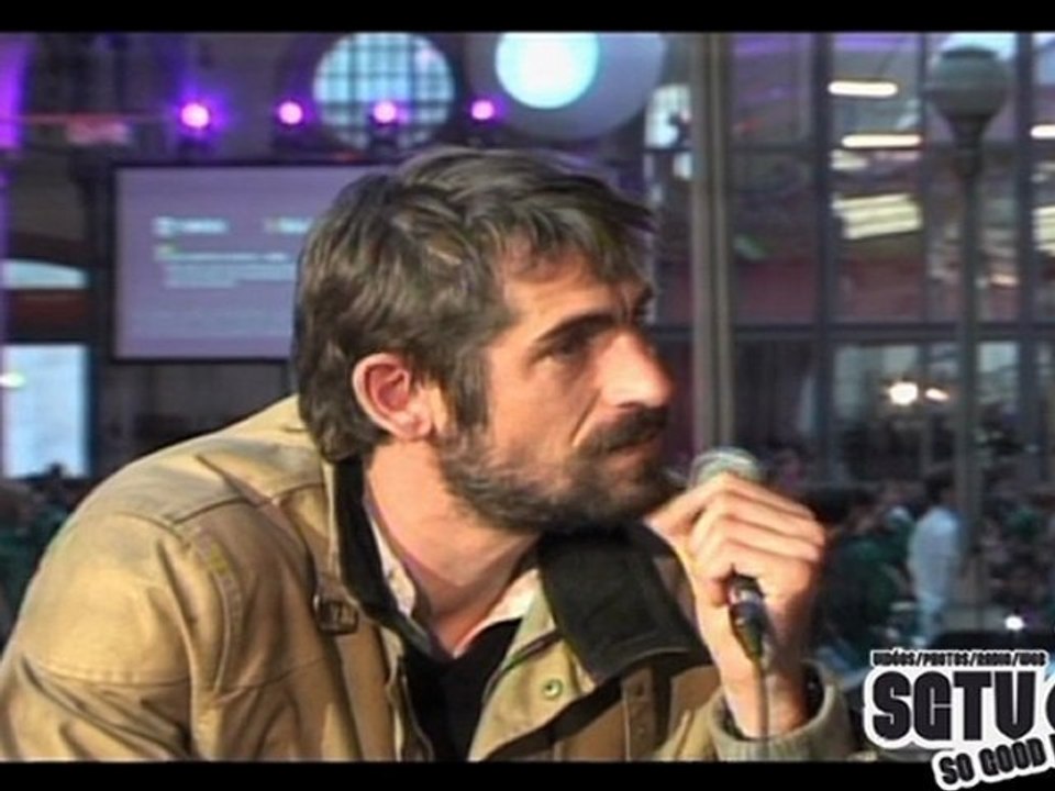 104 PRIME - Interview d'Augustin Legrand - Paris d'avenir 2011