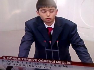 Ağa AĞARAN'nın TBMM de yaptığı konuşma