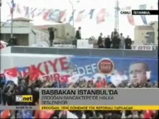 Başbakan Recep Tayyip ERDOĞAN Sancaktepe'de-Tv Net