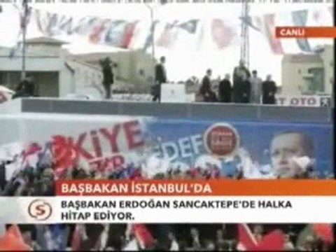 Başbakan Recep Tayyip ERDOĞAN Sancaktepe'de-Stv Haber