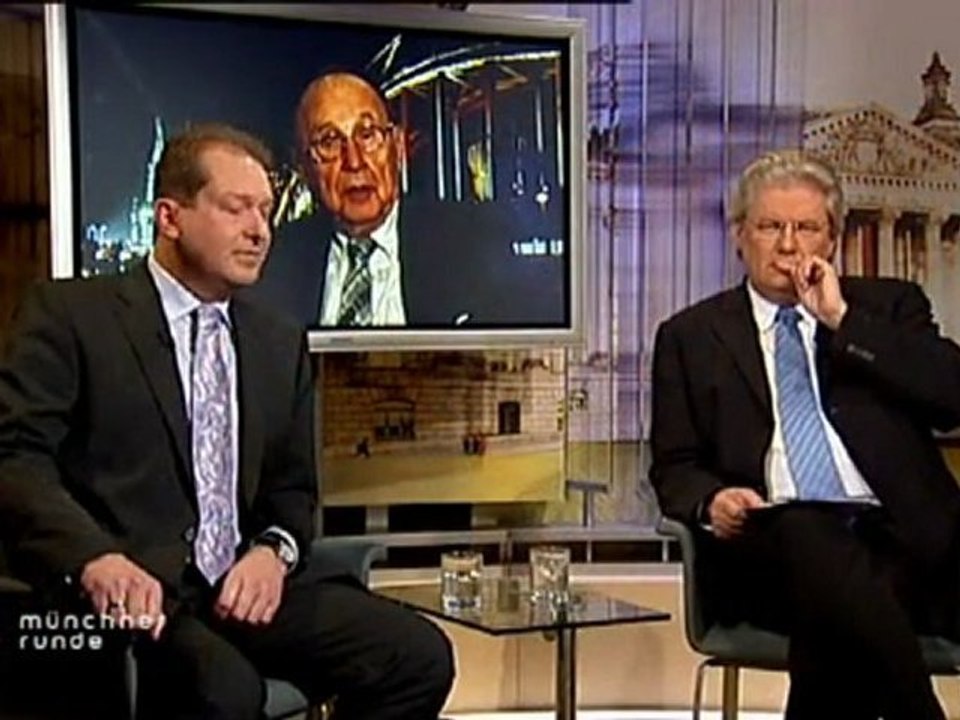 BR - Münchner Runde mit Roland Berger (Teil 1 von 4)