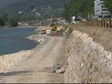 Grand Lac : travaux sur la route d'Aix les Bains