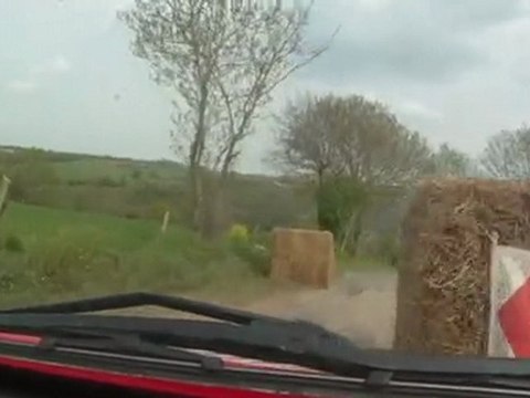 rallye de la suisse normande 2011 ES 1 bruno causier/sebastien blanchard