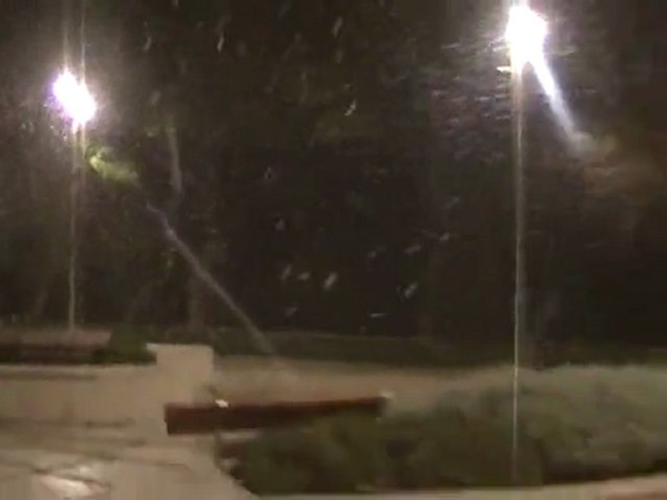 nevicata a Numana