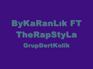 KaranLık Rap Ft Therapstyla 16 Yaşındaki Dertler Enkaz Record 2011