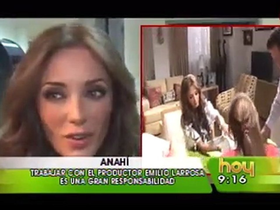 Anahi inicio grabaciones