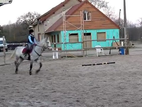 Cours de Saut des Grandes ! (Le GROS Oxer)