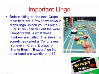 How To Play Craps At The Casino - Free Tips
