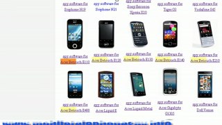 -ACER BETOUCH E120 phone spy software list ratings reviews download