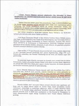 İzmir Ticaret Odası Teftiş Kurulu Raporu
