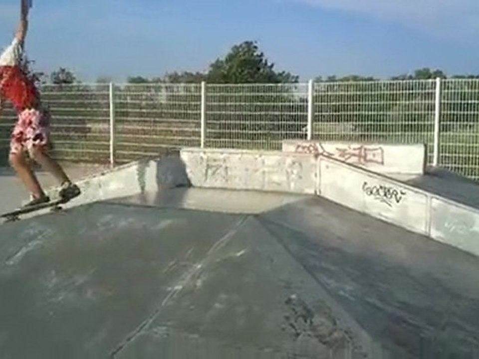 Vidéo skatepark canet en rousillon