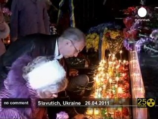 Tchernobyl : Recueillement en Ukraine en... - no comment