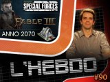 L'Hebdo du Jeu Vidéo : Emission #90 - SOCOM, Fable III PC et Anno 2070 [JVN.com]