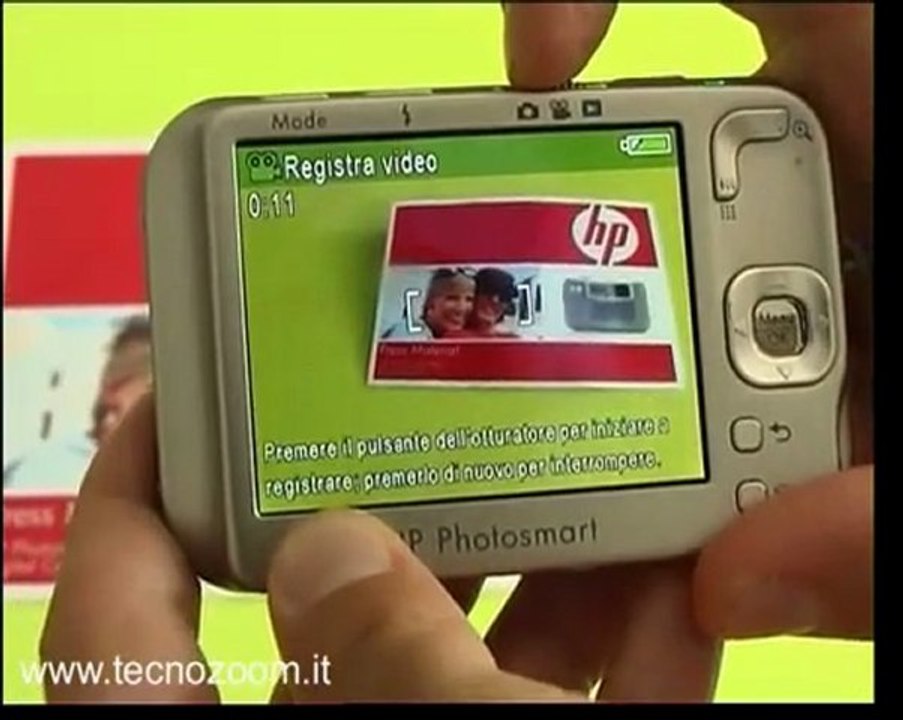 Videorecensione HP Photosmart R837 software