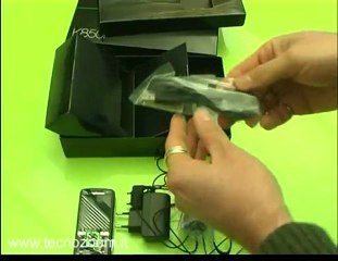 Videorecensione Sony Ericsson K850i confezione d'acquisto