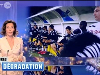 Extraits du JT de la RTBF des 24-25 avril 02011 © RTBF.be