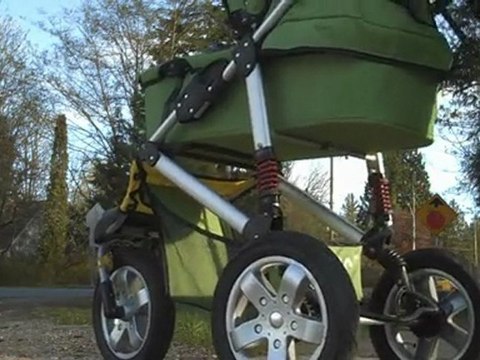 The Dogger Dog Stroller Jumping n' Bumping