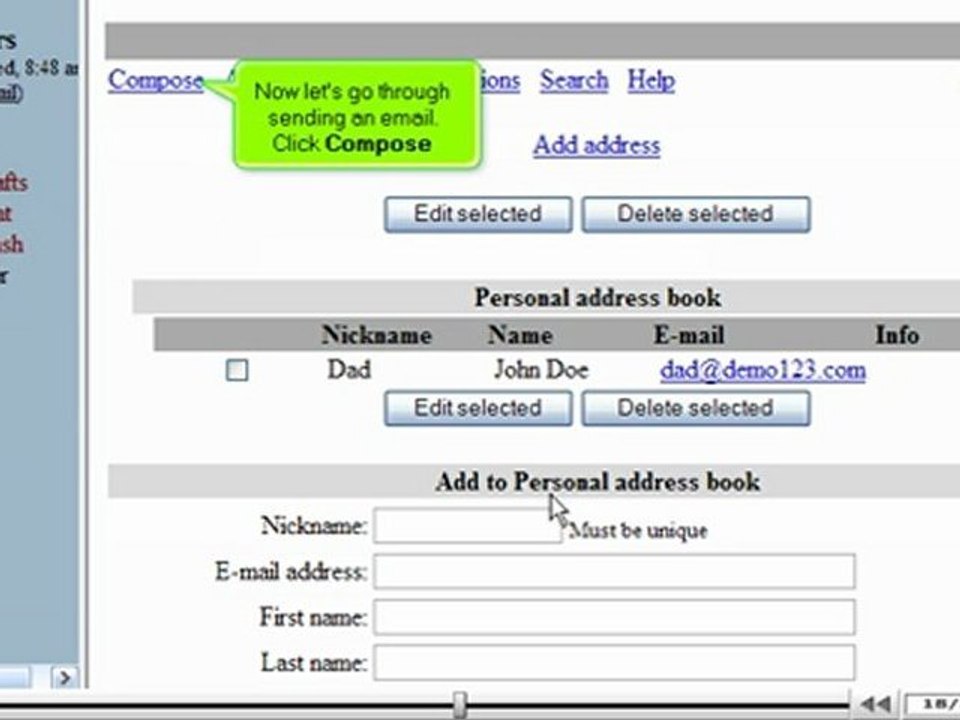 Use Webmail from within cPanel | cPanel Webmail