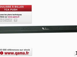 Coulisse à billes Push TCA