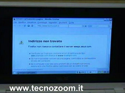 Videorecensione Asus EeePC 4GB caratterisitche