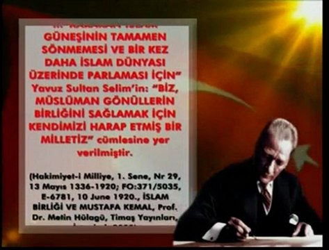 ATATÜRK ve TÜRK-İSLAM BİRLİĞİ