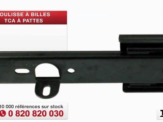 Coulisse à billes standard à pattes TCA