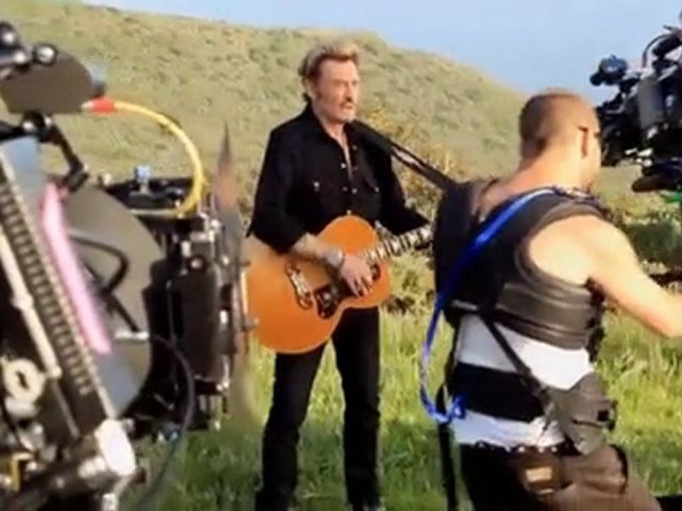 Johnny Hallyday - Making Of du clip " La Douceur de vivre " ( 2010 )