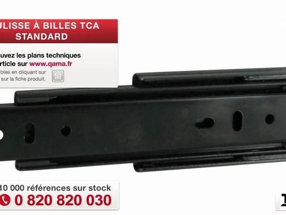Coulisse à billes standard TCA