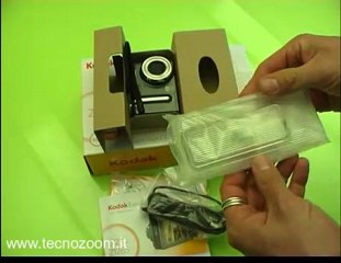 Videorecensione fotocamera Kodak EasyShare Z1285  confezione