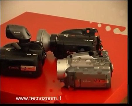 Videointervista videocamere Canon