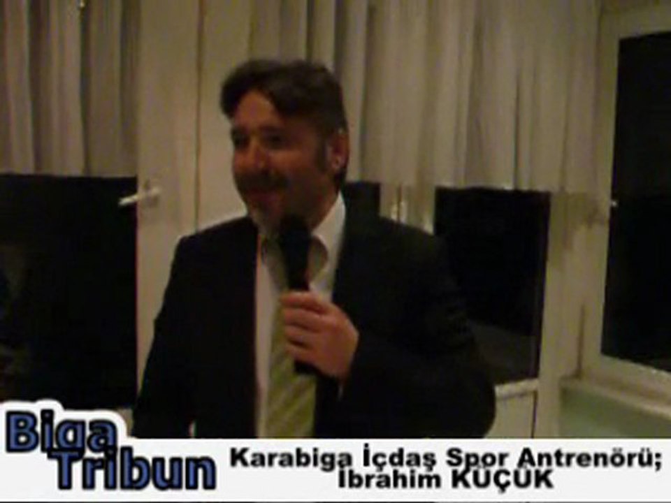 Karabiga İçdaşspor Antrenörü İbrahim KÜÇÜK