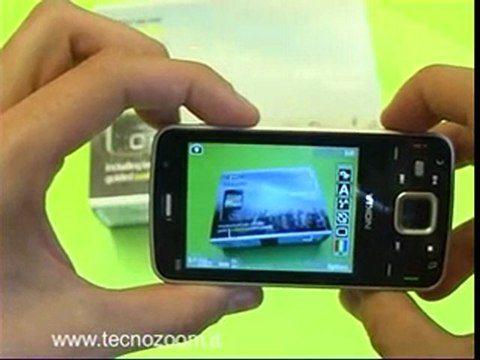 Videorecensione Nokia N96 fotocamera