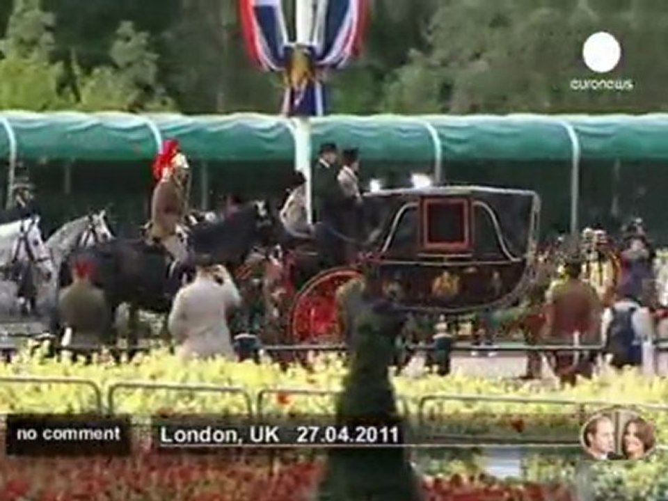 Mariage royal : derniers préparatifs avant... - no comment